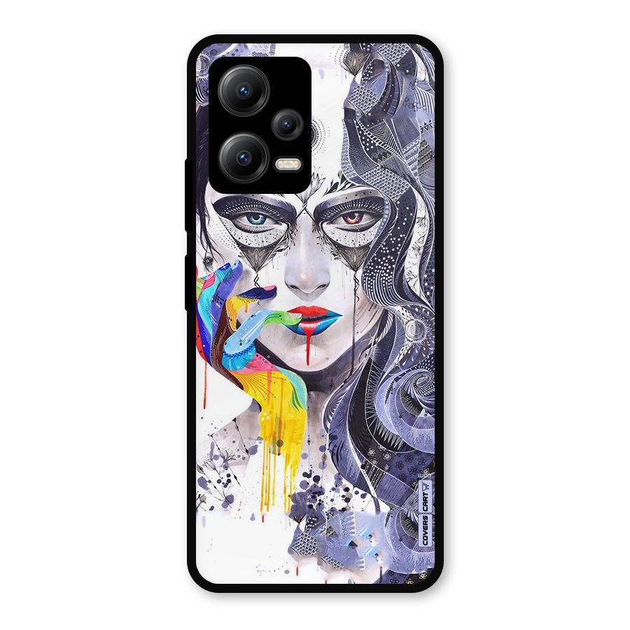 Astonishing Artwork Metal Back Case for Redmi Note 12 5G