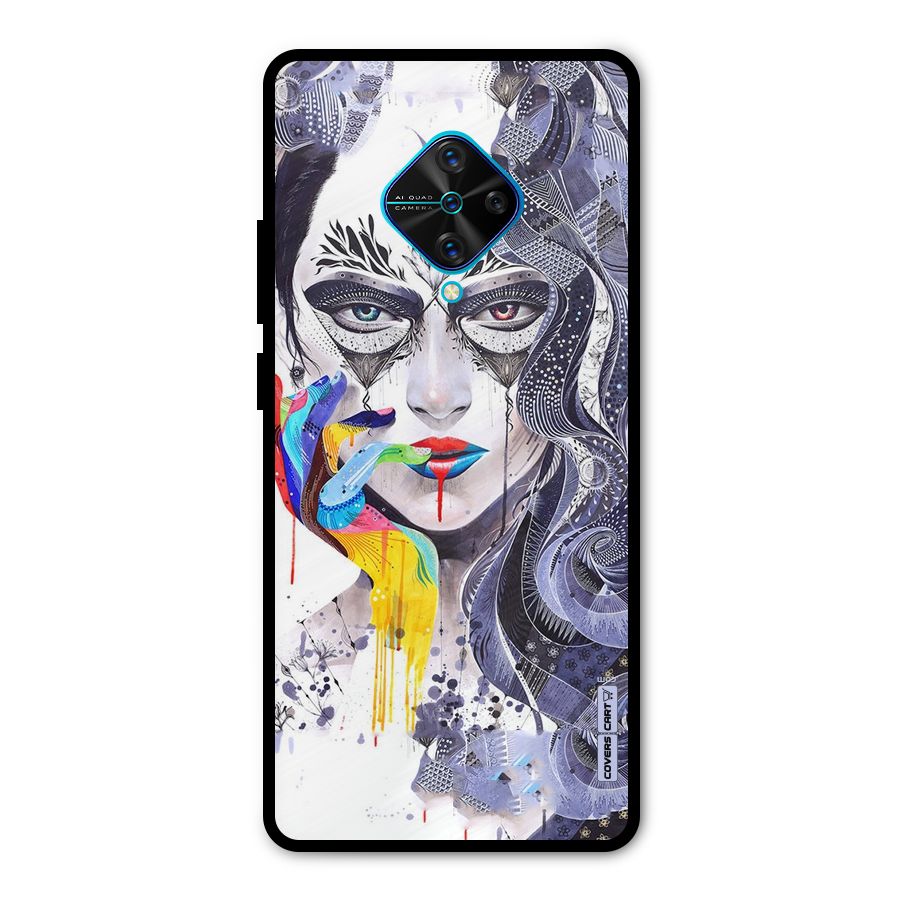 Astonishing Artwork Metal Back Case for Vivo S1 Pro