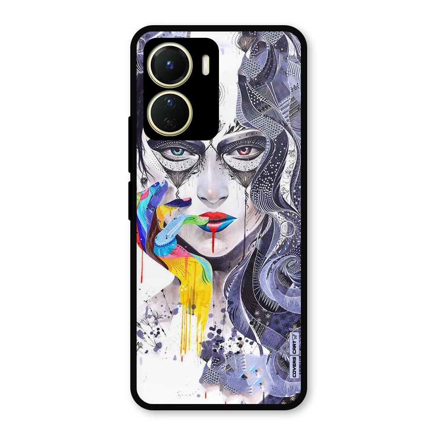 Astonishing Artwork Metal Back Case for Vivo T2x