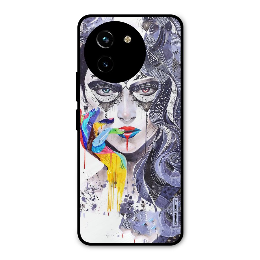 Astonishing Artwork Metal Back Case for Vivo T3x