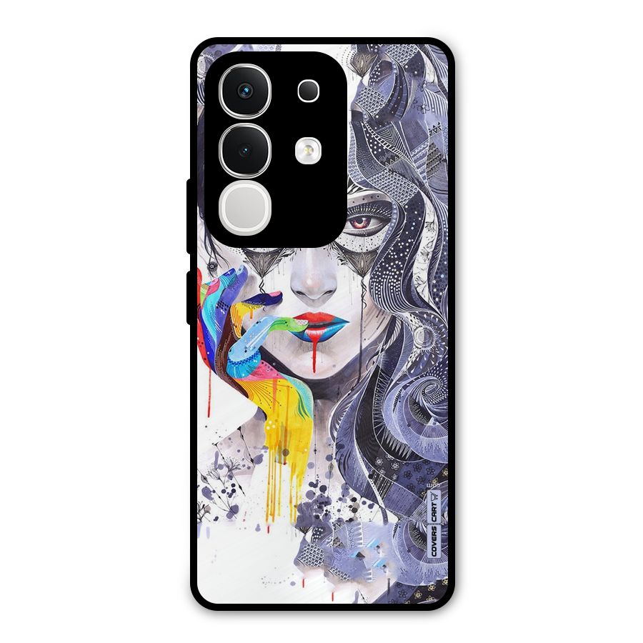Astonishing Artwork Metal Back Case for Vivo T4x