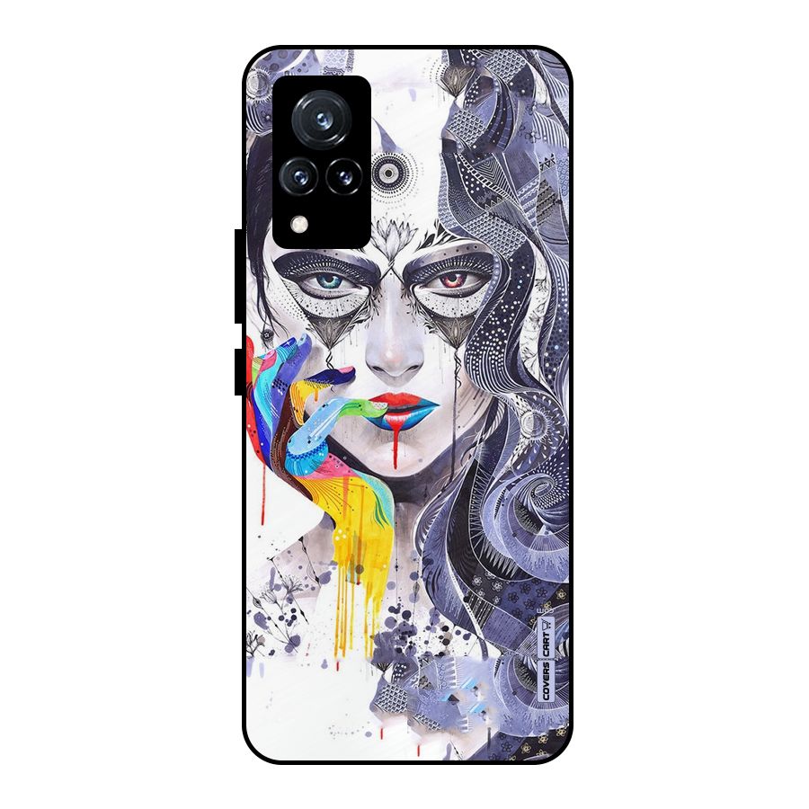 Astonishing Artwork Metal Back Case for Vivo V21 5G