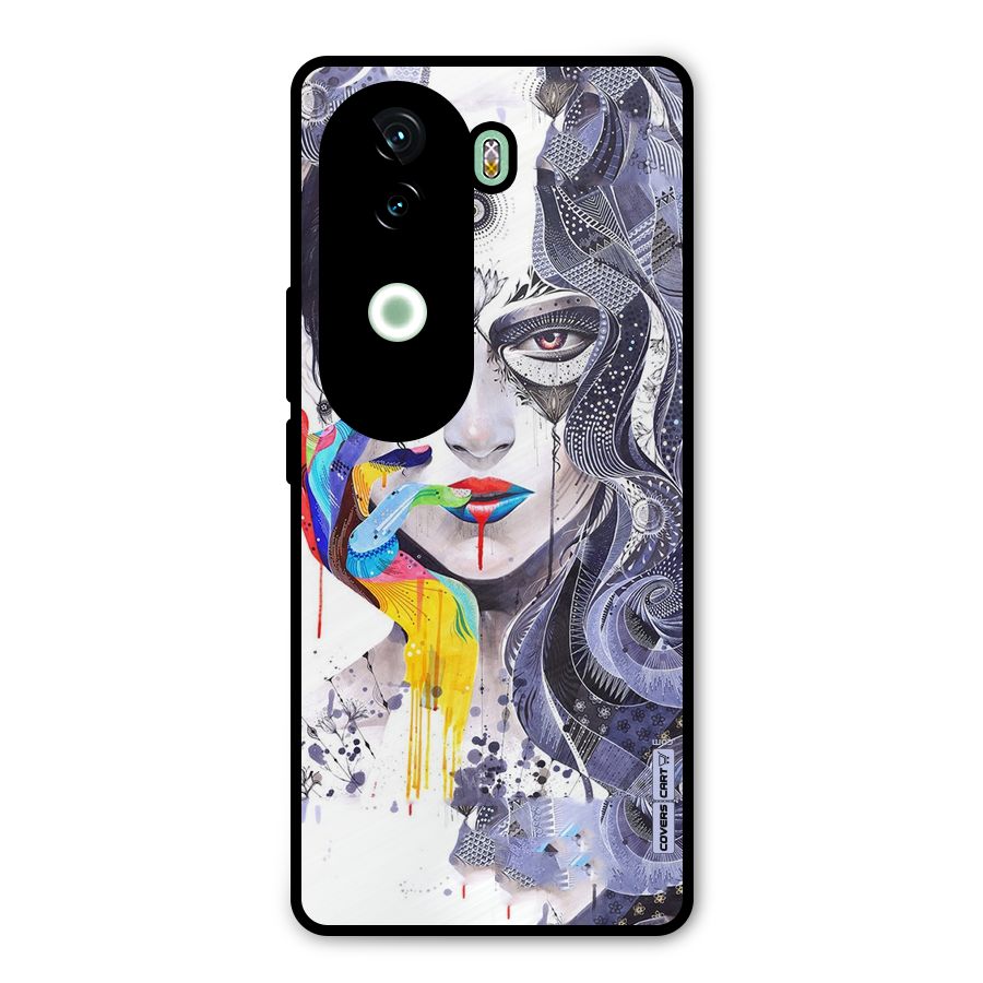 Astonishing Artwork Metal Back Case for Vivo V40e