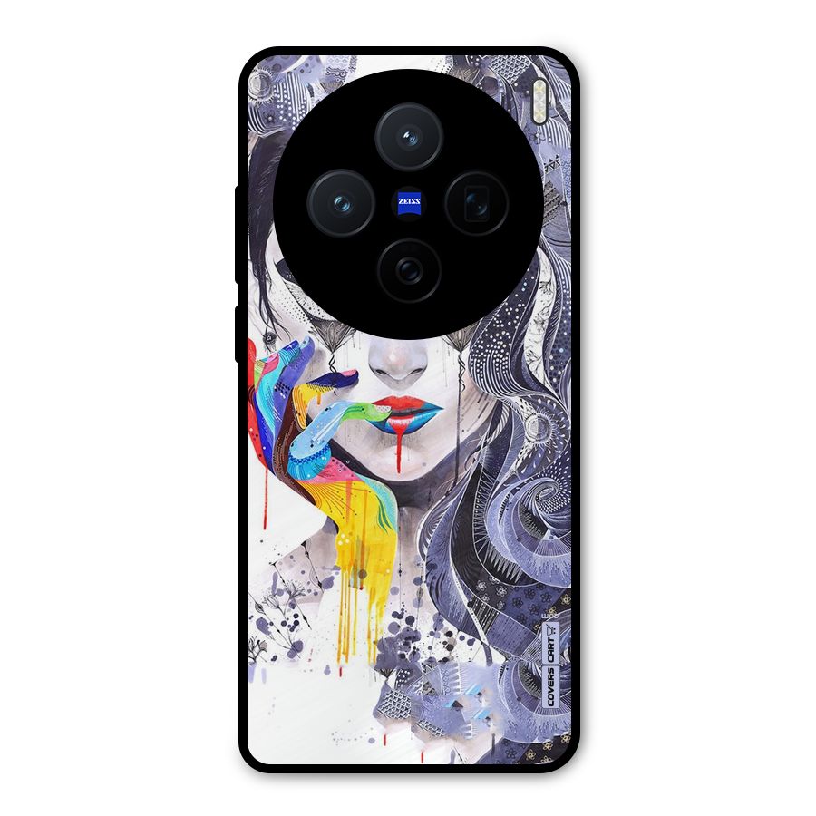 Astonishing Artwork Metal Back Case for Vivo X200