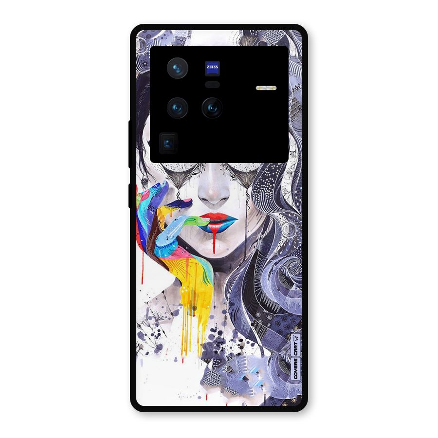 Astonishing Artwork Metal Back Case for Vivo X80 Pro