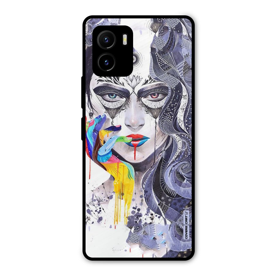 Astonishing Artwork Metal Back Case for Vivo Y15s