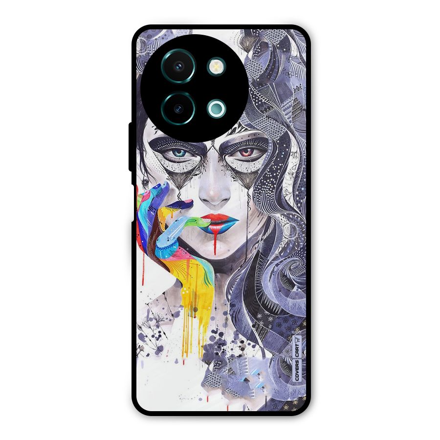 Astonishing Artwork Metal Back Case for Vivo Y58