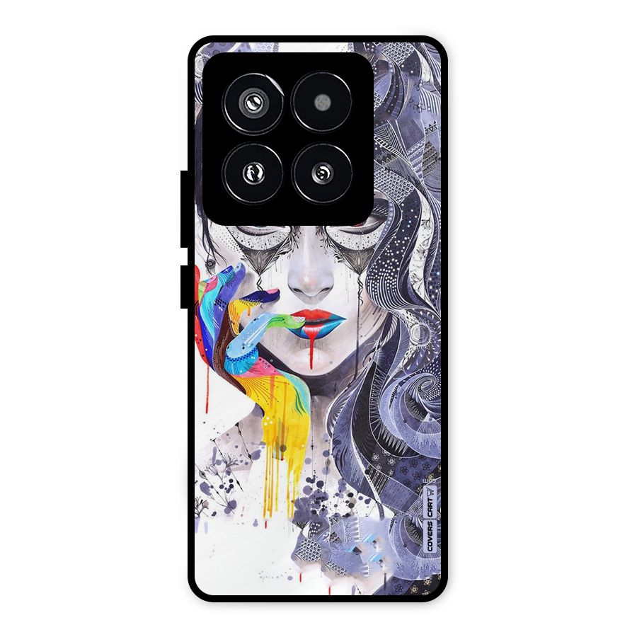 Astonishing Artwork Metal Back Case for Xiaomi 14 Pro