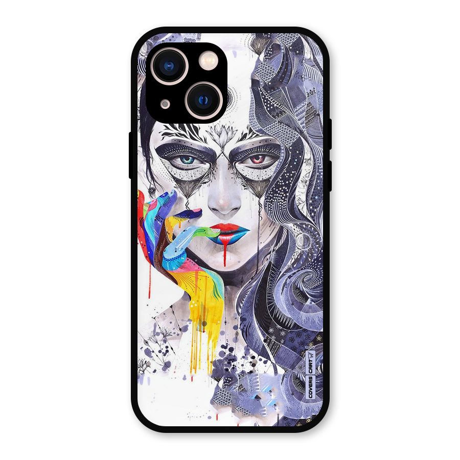 Astonishing Artwork Metal Back Case for iPhone 13