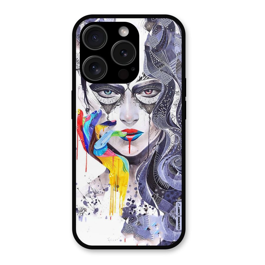 Astonishing Artwork Metal Back Case for iPhone 15 Pro
