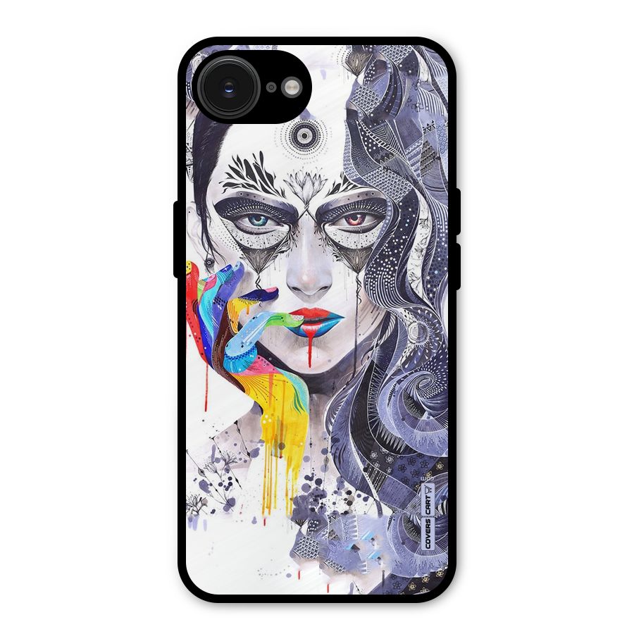 Astonishing Artwork Metal Back Case for iPhone 16e