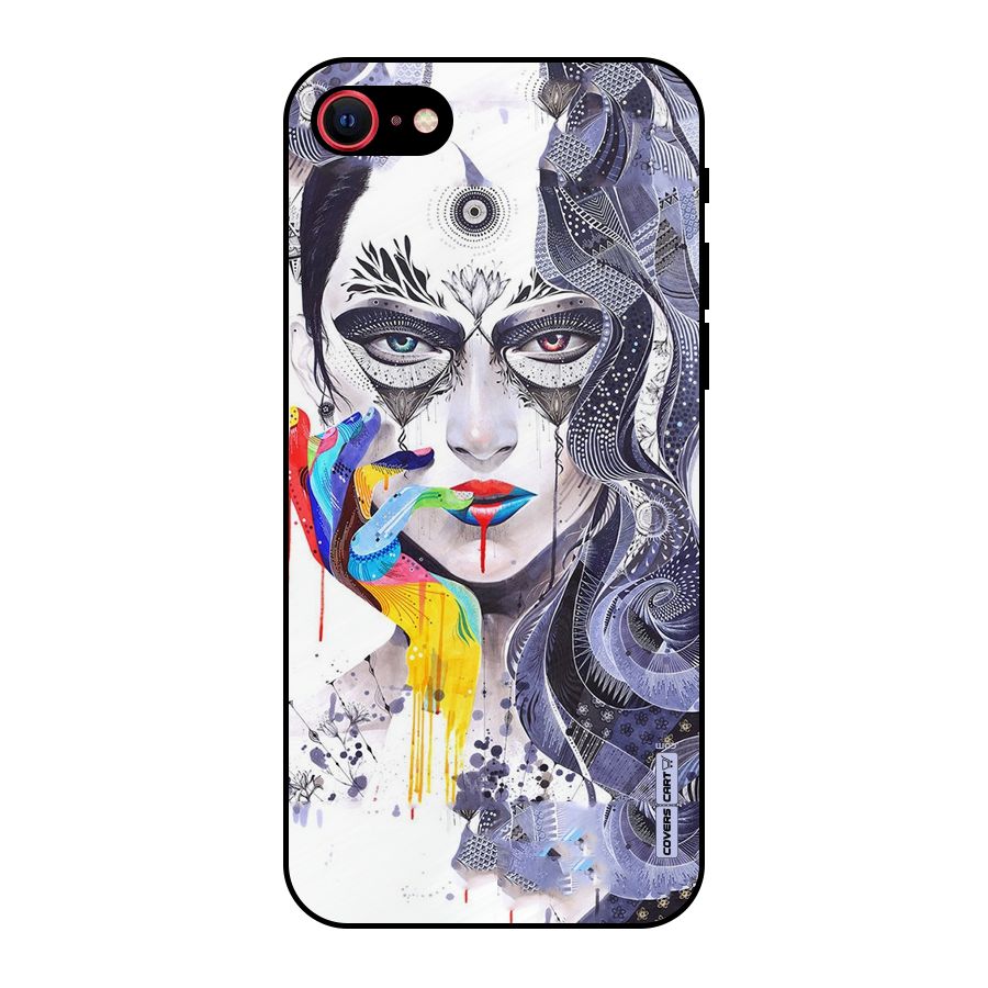 Astonishing Artwork Metal Back Case for iPhone SE 2020