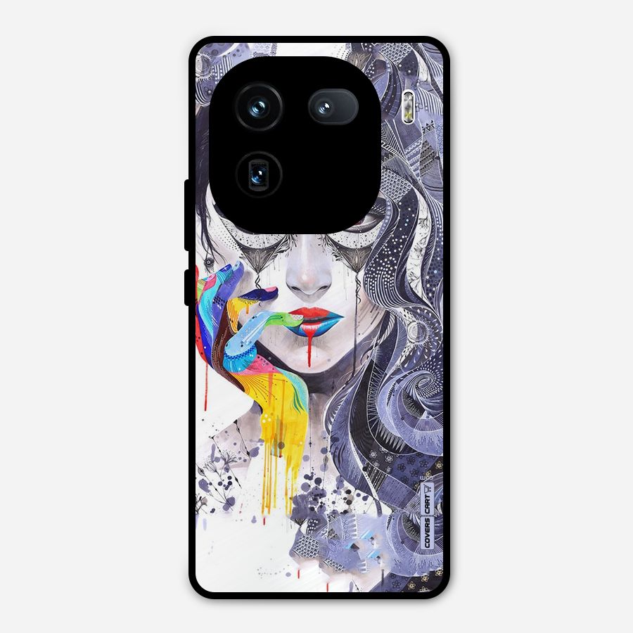 Astonishing Artwork Metal Back Case for iQOO 12