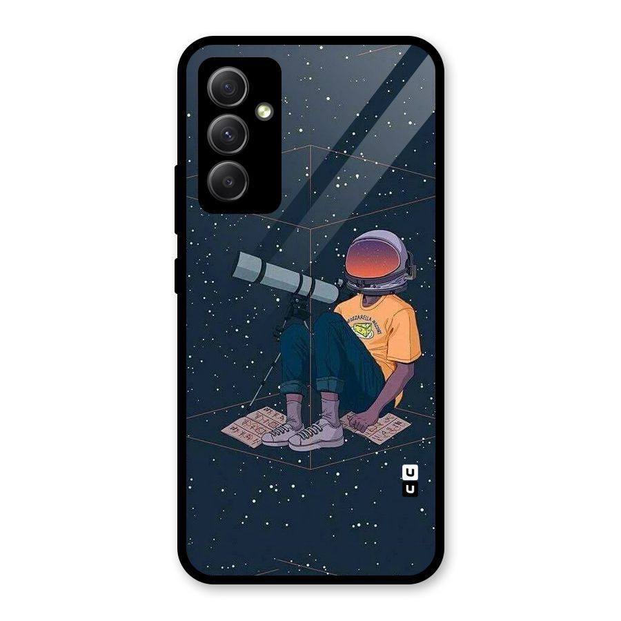 AstroNOT Glass Back Case for Galaxy A34