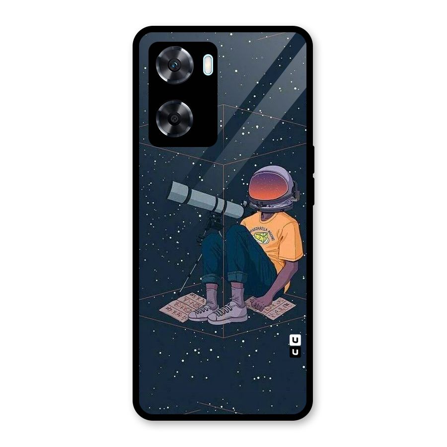 AstroNOT Glass Back Case for Oppo A77s