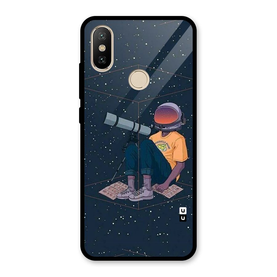AstroNOT Glass Back Case for Redmi A2