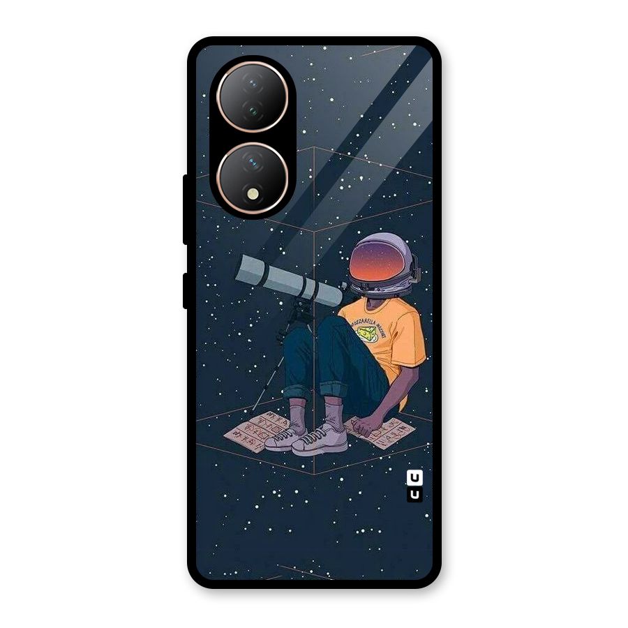 AstroNOT Glass Back Case for Vivo Y100A