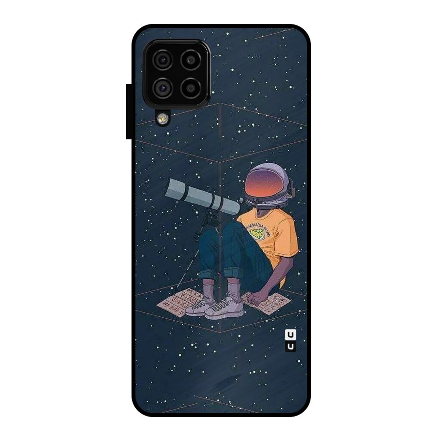 AstroNOT Metal Back Case for Galaxy A22 4G