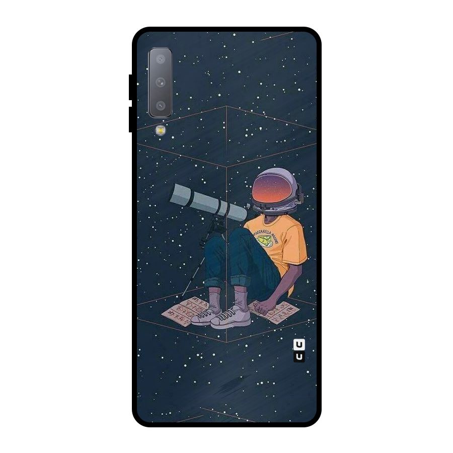 AstroNOT Metal Back Case for Galaxy A7 (2018)