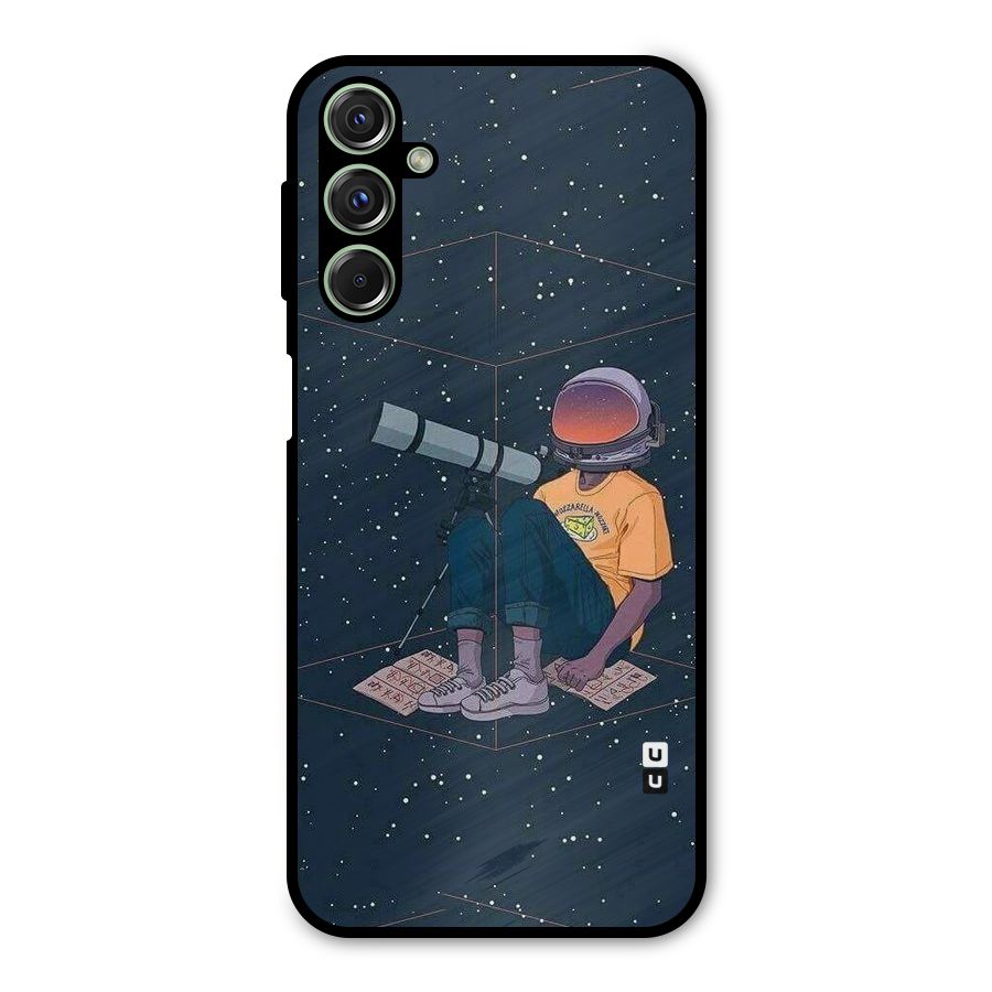 AstroNOT Metal Back Case for Galaxy F34