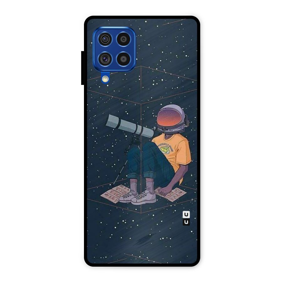 AstroNOT Metal Back Case for Galaxy F62