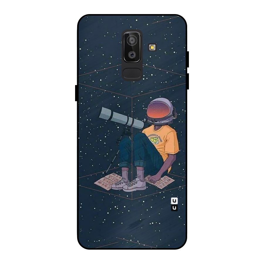 AstroNOT Metal Back Case for Galaxy J8