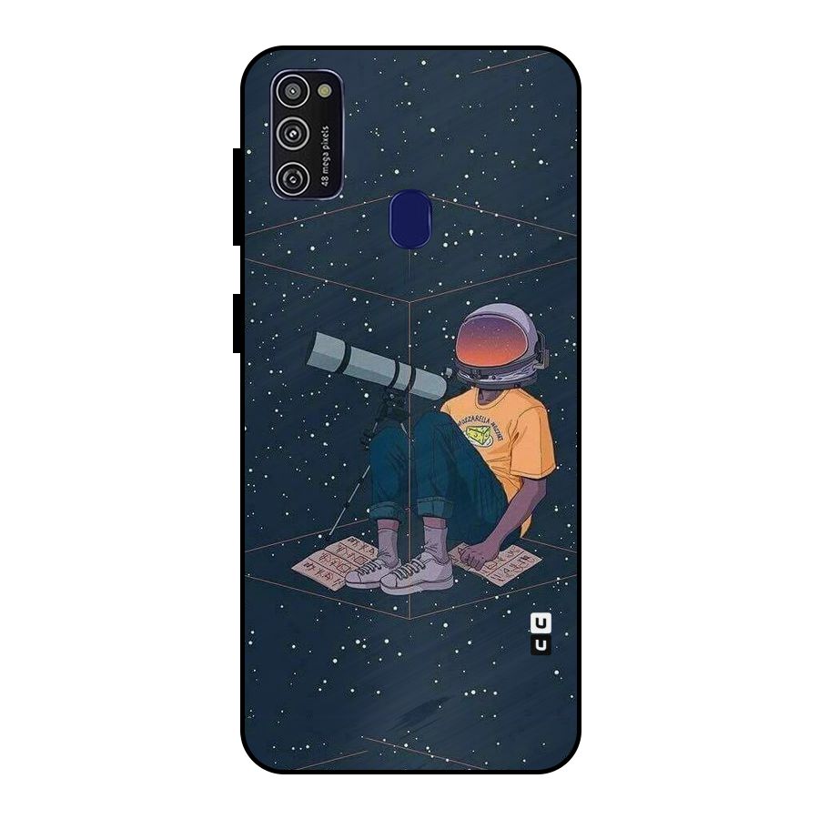 AstroNOT Metal Back Case for Galaxy M21