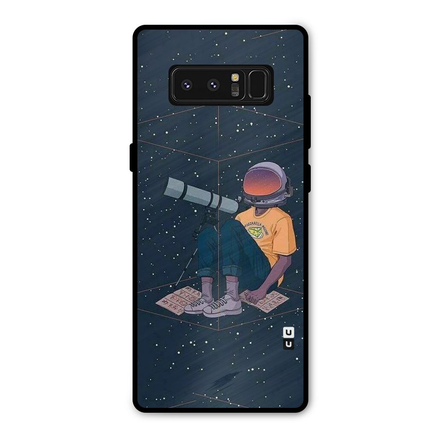 AstroNOT Metal Back Case for Galaxy Note 8