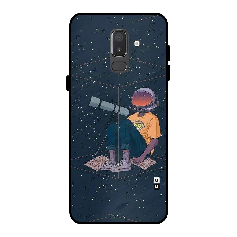 AstroNOT Metal Back Case for Galaxy On8 (2018)