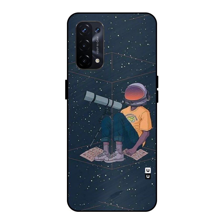 AstroNOT Metal Back Case for Oppo A74 5G