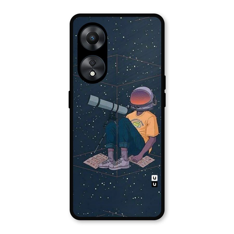 AstroNOT Metal Back Case for Oppo A78