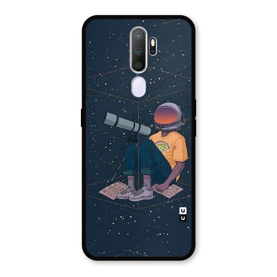 AstroNOT Metal Back Case for Oppo A9 (2020)