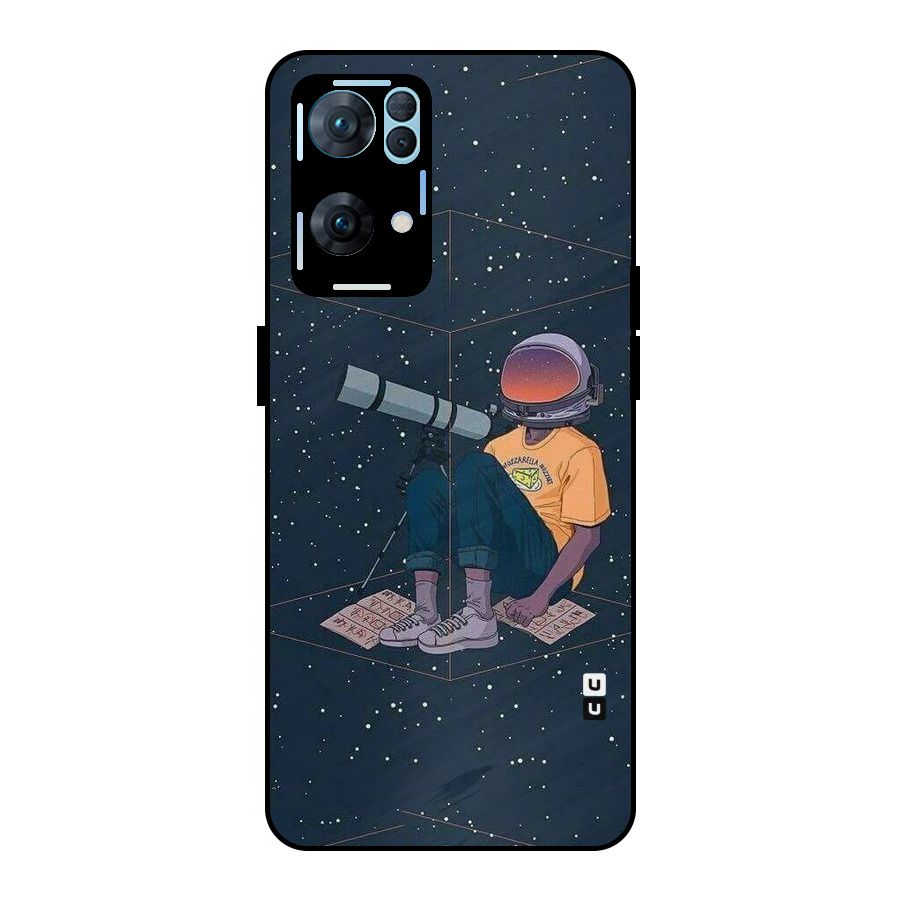AstroNOT Metal Back Case for Oppo Reno7 Pro 5G