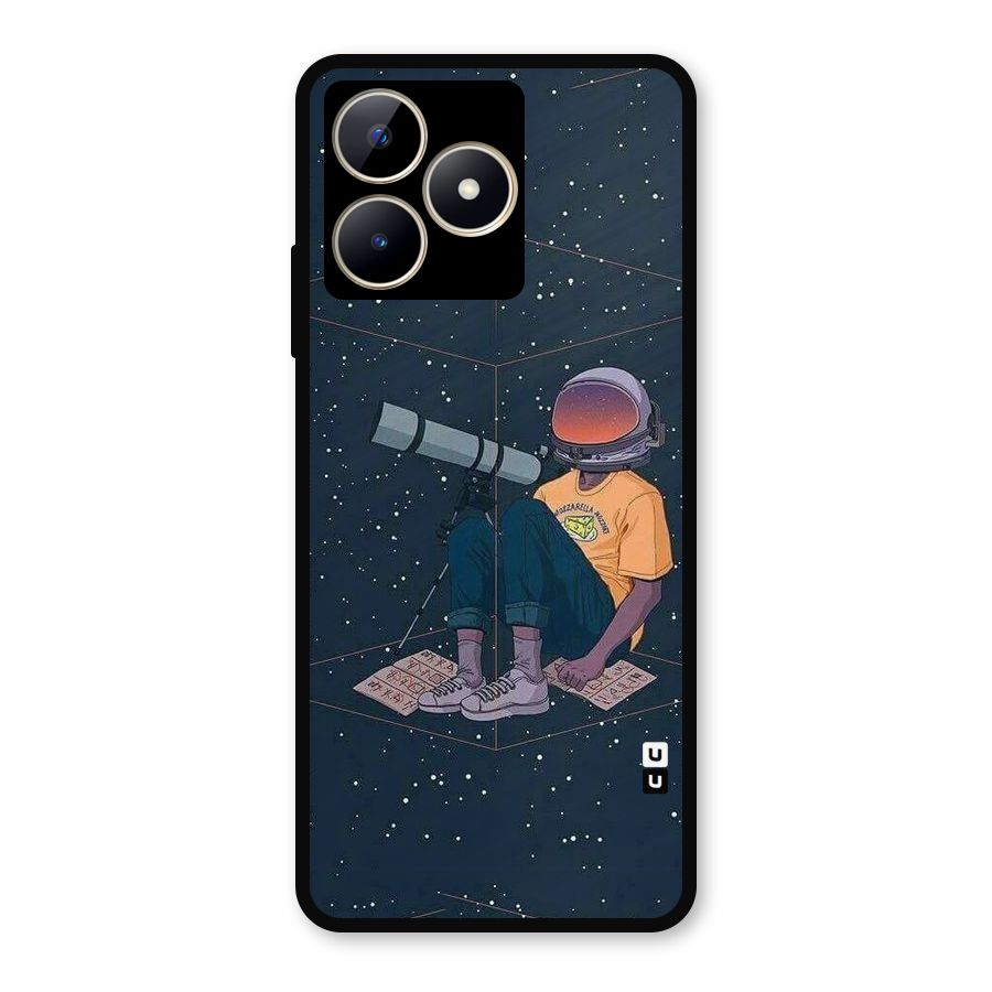 AstroNOT Metal Back Case for Realme C53