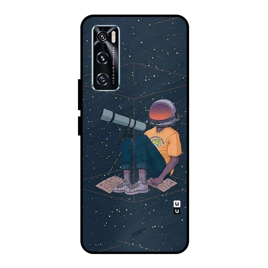 AstroNOT Metal Back Case for Vivo V20 SE
