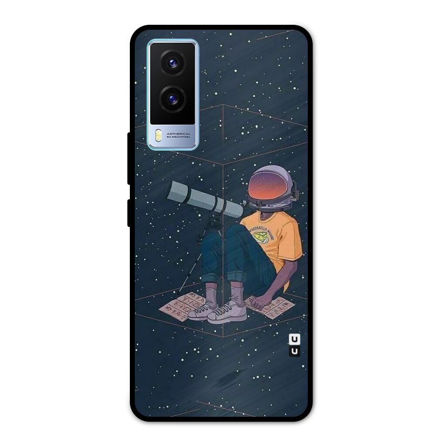 AstroNOT Metal Back Case for Vivo V21e 5G