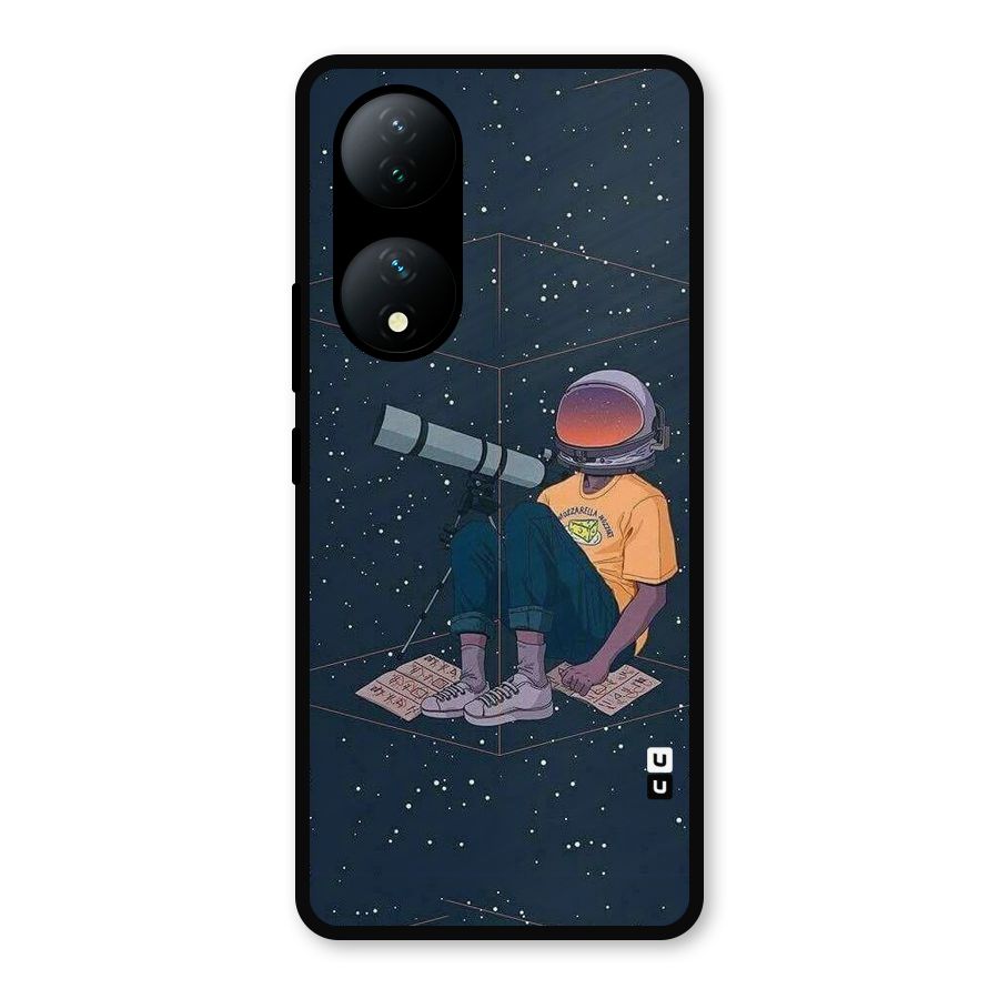 AstroNOT Metal Back Case for Vivo Y100