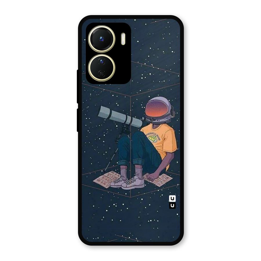AstroNOT Metal Back Case for Vivo Y56