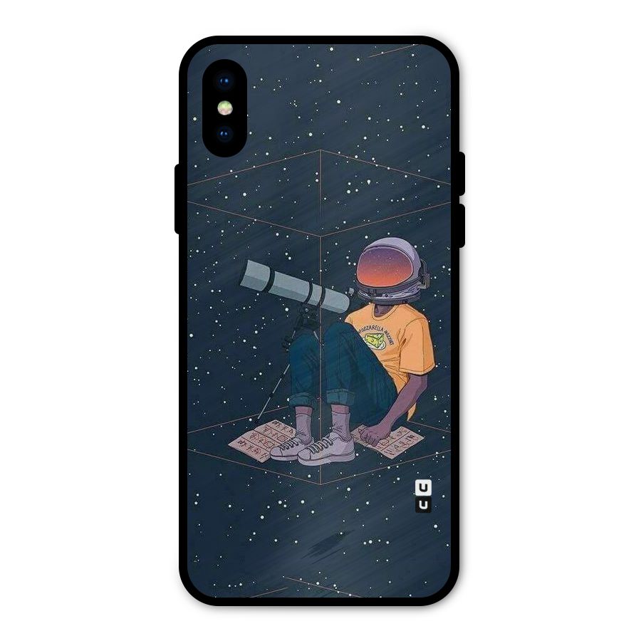 AstroNOT Metal Back Case for iPhone XS