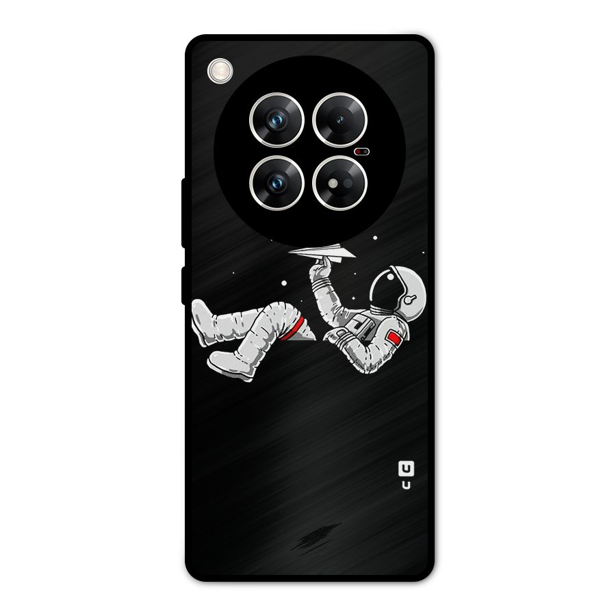 Astronaut Aeroplane Metal Back Case for Infinix Zero 40 5G