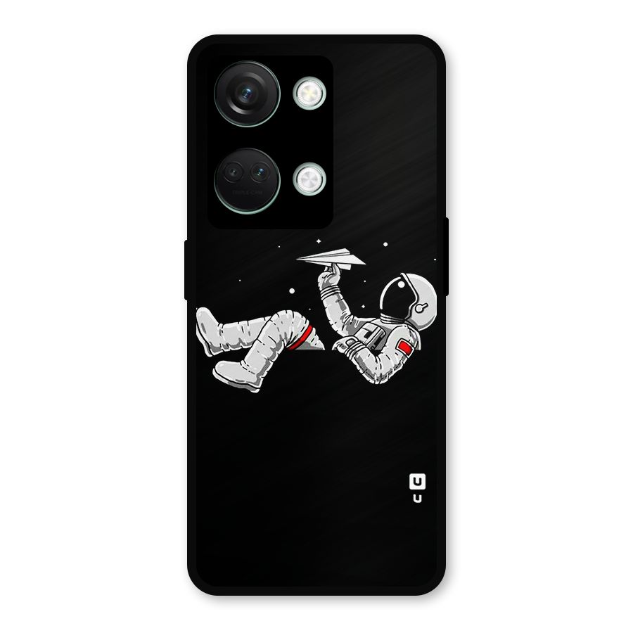 Astronaut Aeroplane Metal Back Case for OnePlus Nord 3