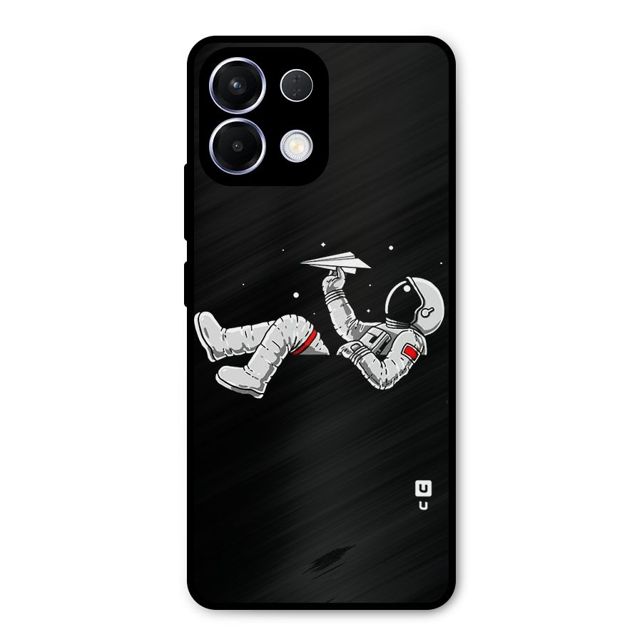 Astronaut Aeroplane Metal Back Case for Oppo K13