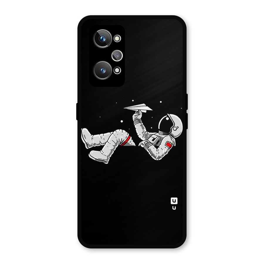 Astronaut Aeroplane Metal Back Case for Realme GT Neo 3T