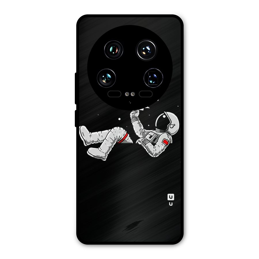 Astronaut Aeroplane Metal Back Case for Xiaomi 14 Ultra