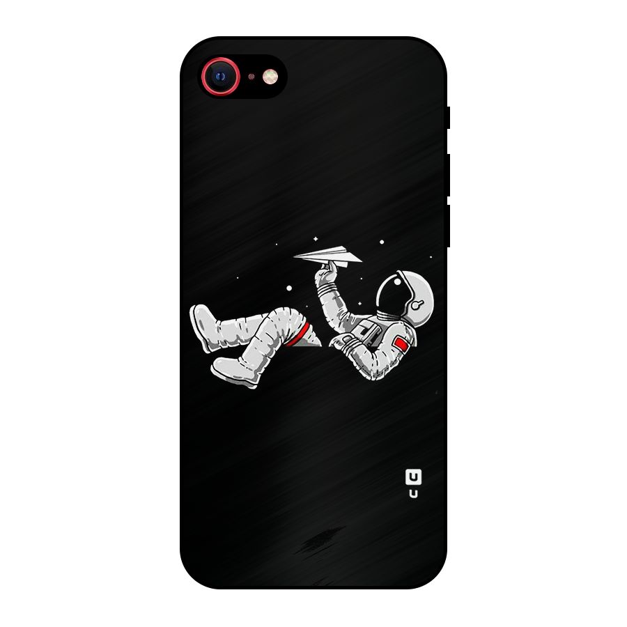 Astronaut Aeroplane Metal Back Case for iPhone 7