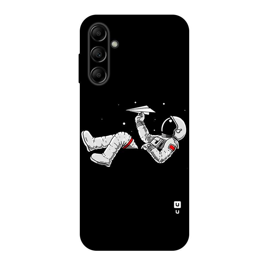 Astronaut Aeroplane Original Polycarbonate Back Case for Galaxy A14 5G