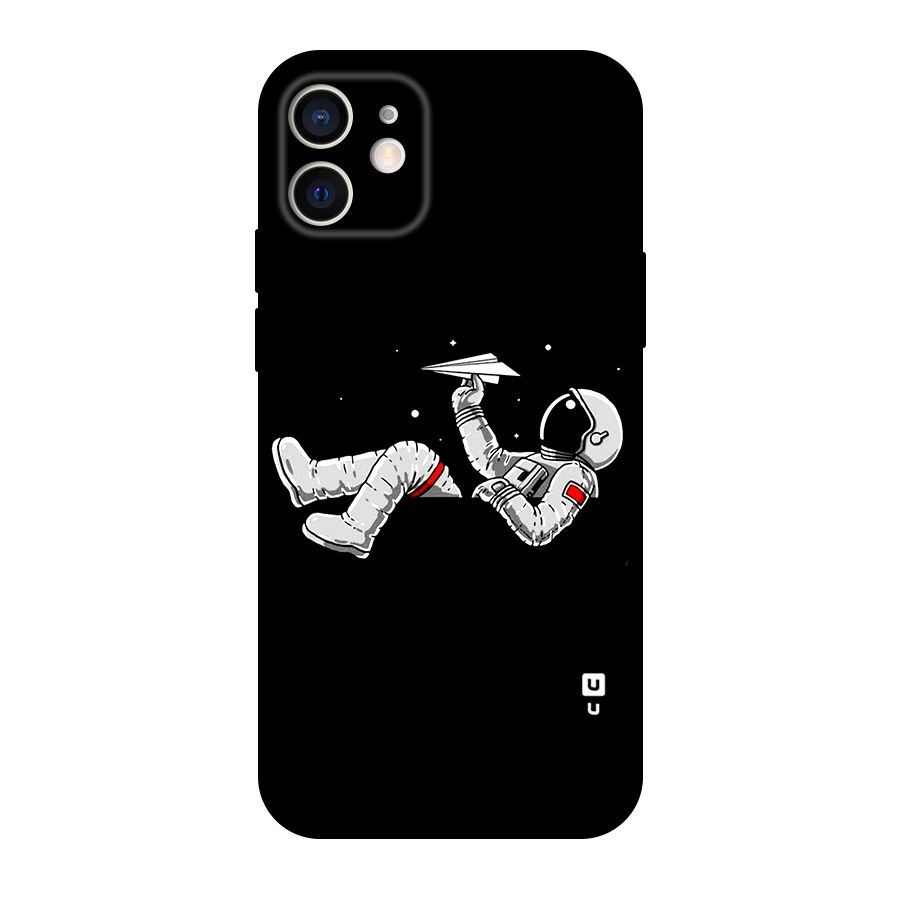 Astronaut Aeroplane Original Polycarbonate Back Case for iPhone 12