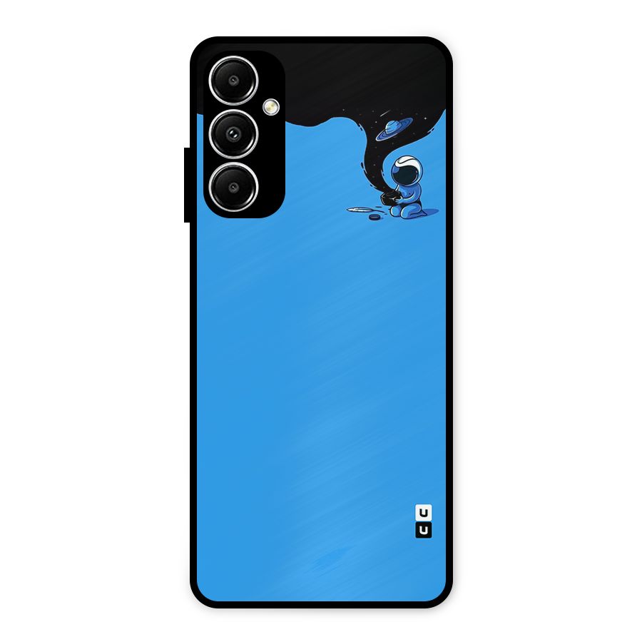 Astronaut Creativity Paint Sky Metal Back Case for Galaxy A05s