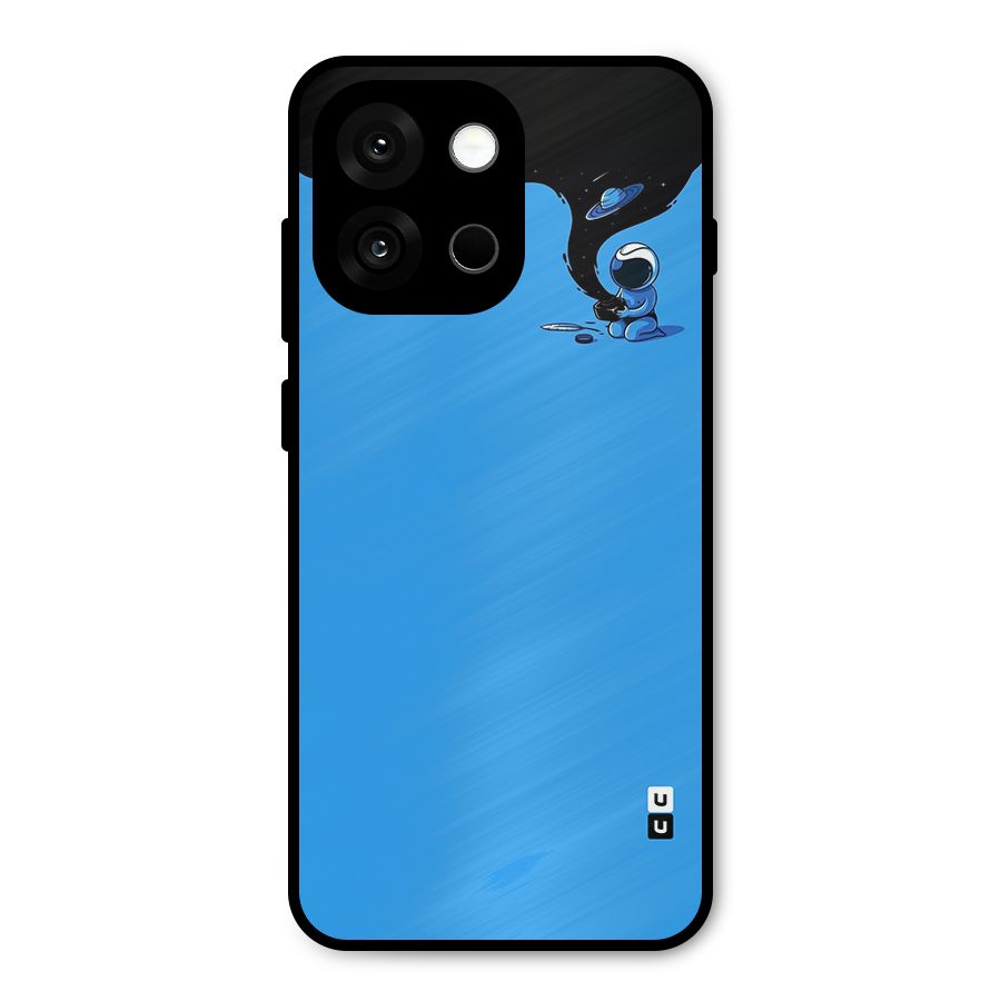 Astronaut Creativity Paint Sky Metal Back Case for OnePlus 13s