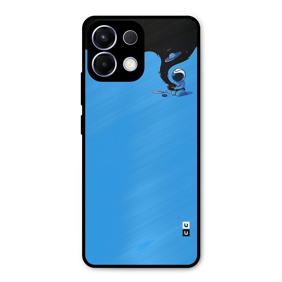 Astronaut Creativity Paint Sky Metal Back Case for Oppo K13